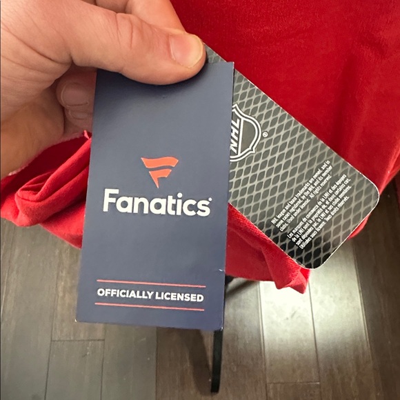 NWT Chicago Blackhawks Fanatics Women's Oversized Seize Pullover Hoodie - Red - Picture 9 of 10